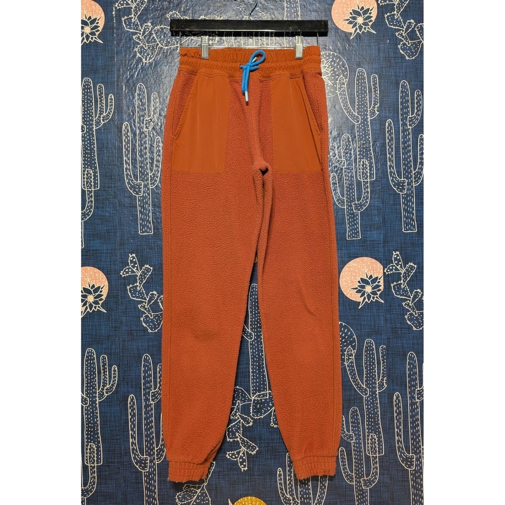 Cotopaxi Abrazo Fleece Joggers Pants Rust Orange Women's XS